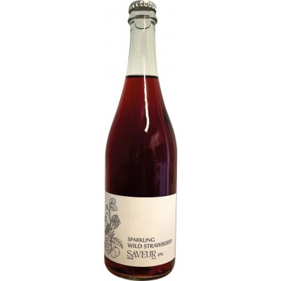 Saveur Sparkling Wild Strawberry - Saveur Drinks
