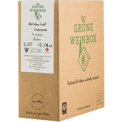 Grauburgunder Kaiserstuhl Edition Anna Grüne Weinbox Abril 2023 2,25l