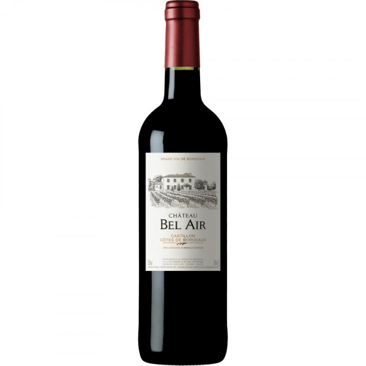 Castillon côtes de Bordeaux 2018 - Château Bel-Air