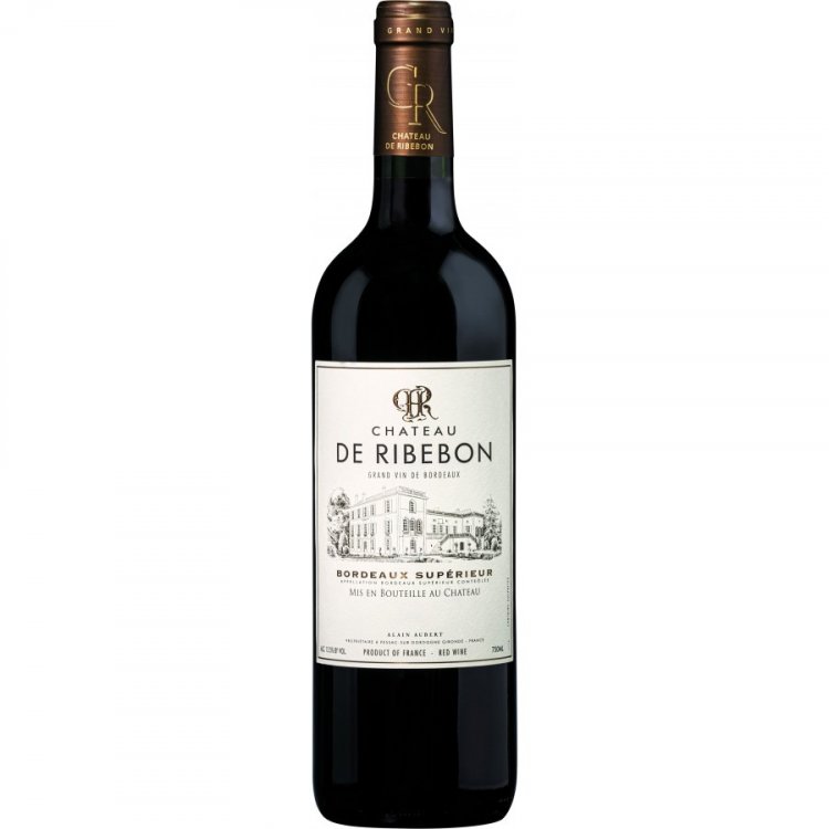 Château de Ribebon Bordeaux Supérieur 2019 - Domaines Alain Aubert