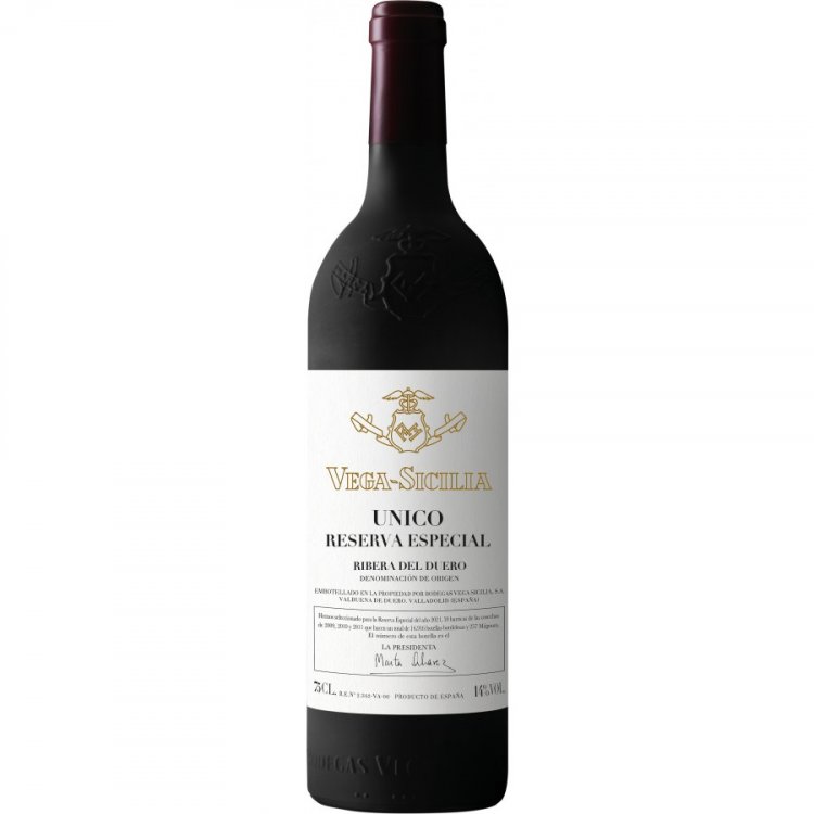 Unico Reserva Especial (2008 2010 2011) - Vega Sicilia