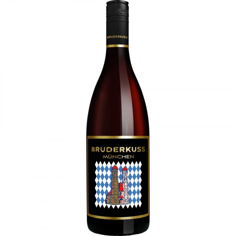 Rotwein München Frauenkirche 2019 - Bruderkuss