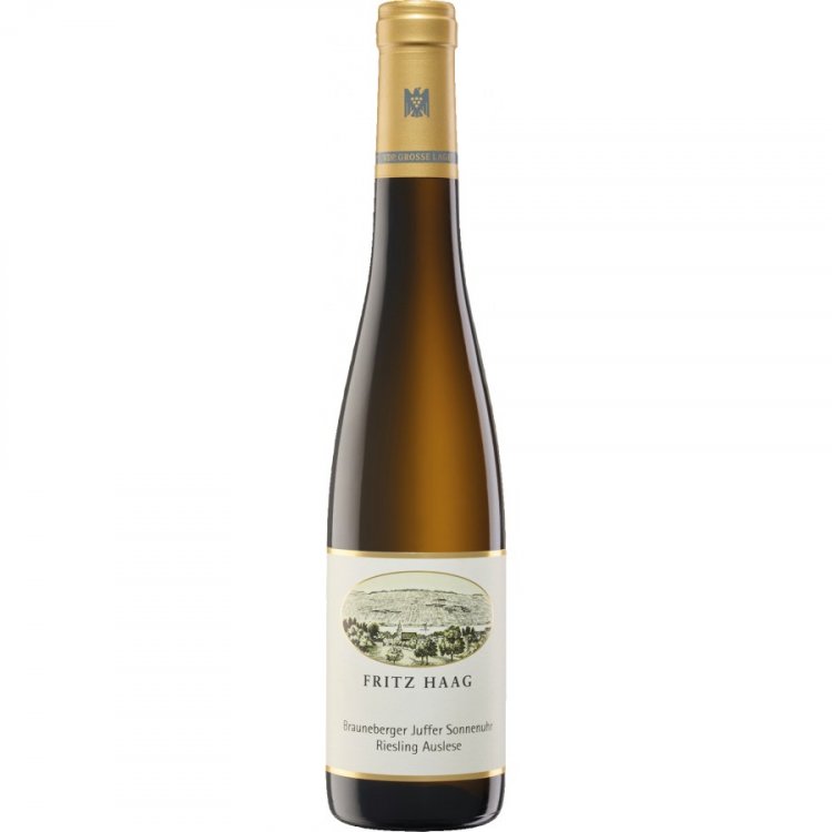 Brauneberger Juffer-Sonnenuhr Riesling Auslese Goldkapsel 2022 0,375l - Fritz Haag