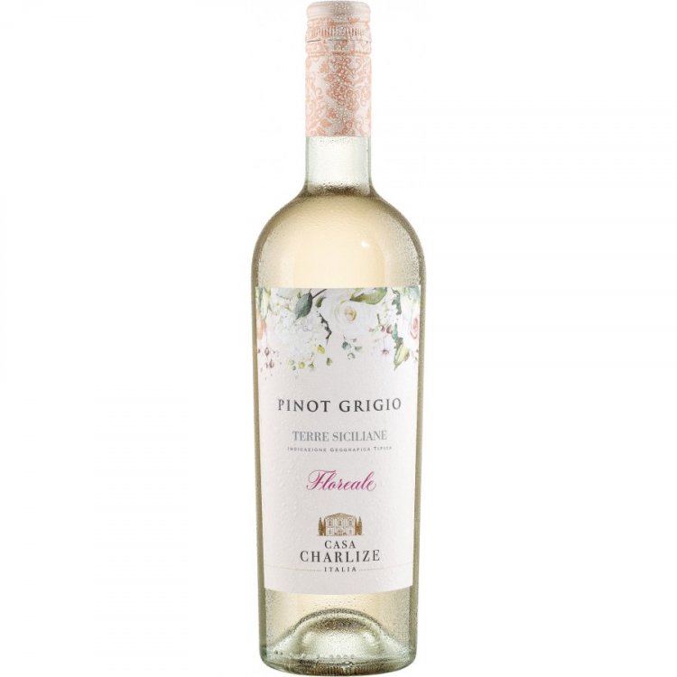 Floreale Pinot Grigio Blush Terre Siziliane IGP 2023 - Cantine Casa Charlize