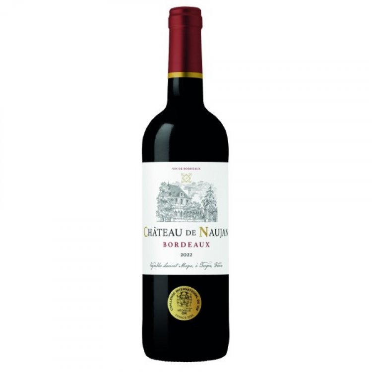 Château de Naujan Bordeaux rouge AOP 2022