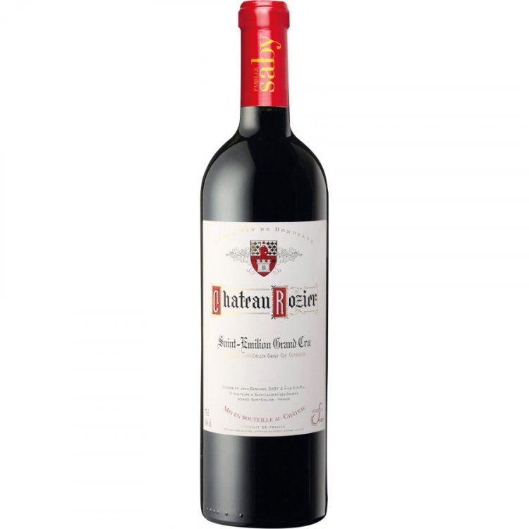 Château Rozier Grand Cru Saint Émilion 2023 - Famille Saby