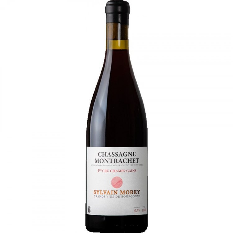 Chassagne-Montrachet 1er cru Champs Gains Rouge 2023 - Domaine Sylvain Morey