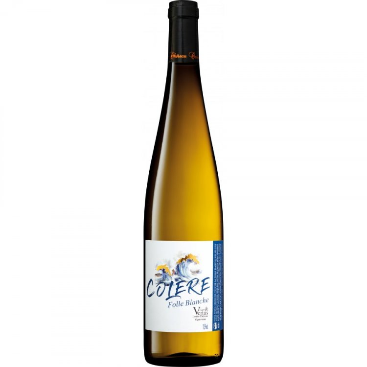 Colère Folle Blanche Vin de France Vices & Vertus 2024 - Chéreau Carré