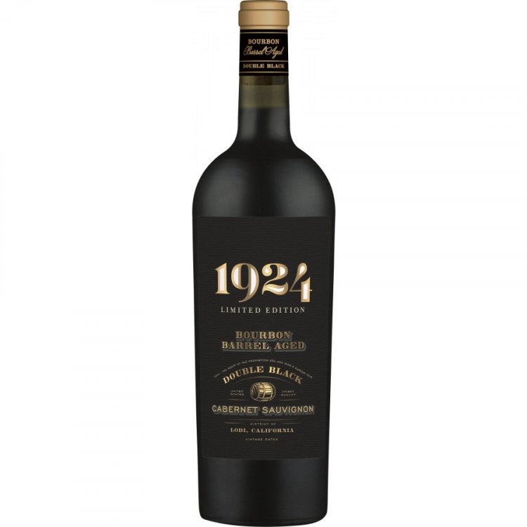 1924 Double Black Bourbon Barrel Aged Cabernet Sauvignon 2023 - Delicato Family Wines