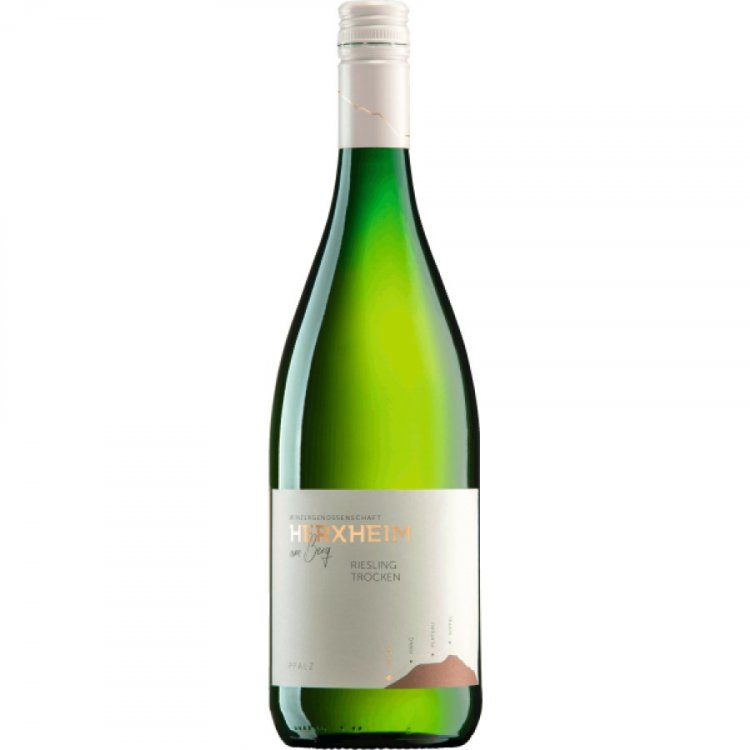 Herxheim Riesling QbA trocken 2023 1l - Winzergenossenschaft Herxheim am Berg