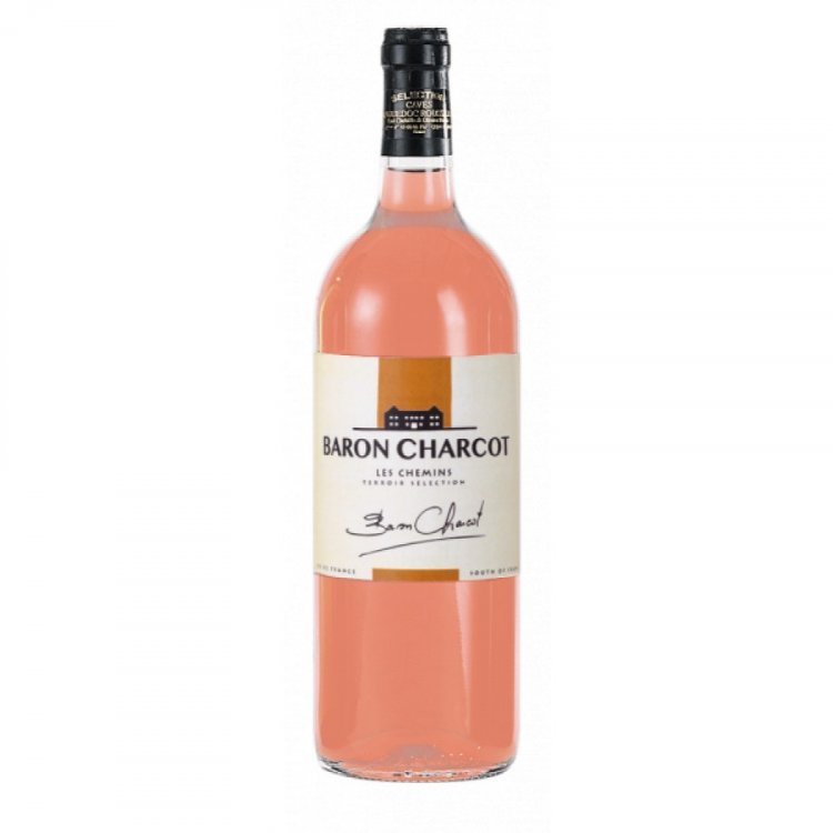 Baron Charcot rosé Vin de Pays de l'Herault 2023 1l - Les Vins de Saint Saturnin