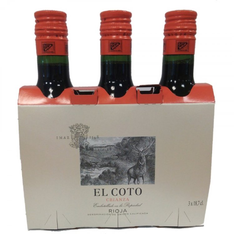 Miniflaschen El Coto Crianza Rioja DOCa 2020 0.187l - El Coto de Rioja