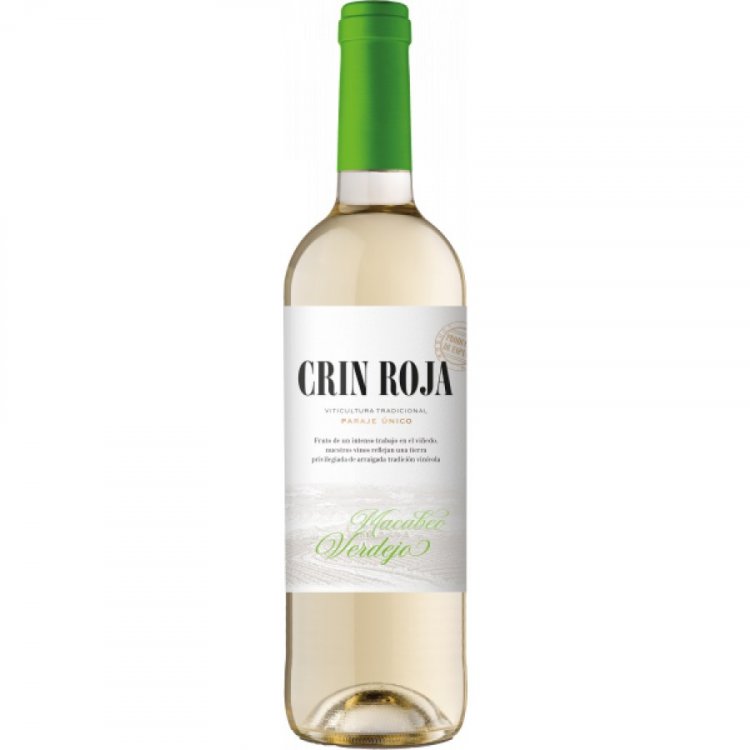 Crin Roja Macabeo Verdejo Tierra de Castilla 2023 - Bodegas Roqueta