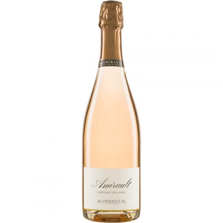 Crémant de Loire Rosé AOP Brut Nature Amirault - Le Clos des Quarterons