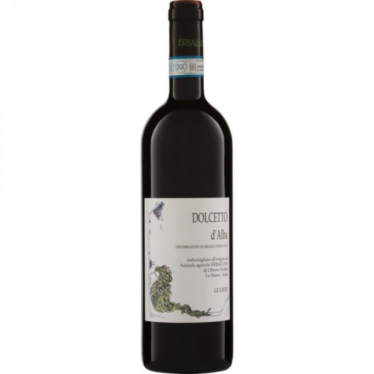 Dolcetto d'Alba DOC Le Liste Erbaluna 2022 - Azienda Agricola Erbaluna