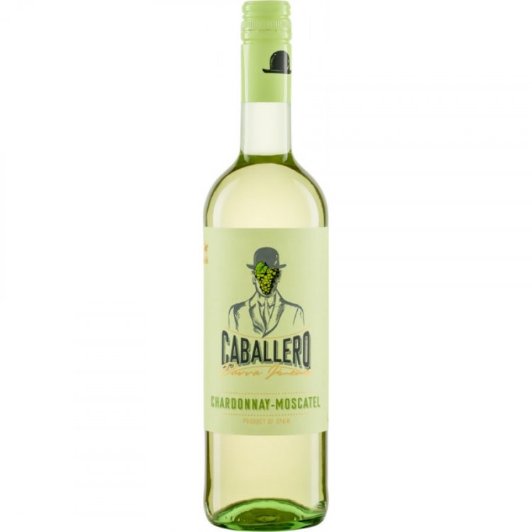 Caballero Parra Jiménez Blanco Chardonnay-Moscatel La Mancha D.O 2023