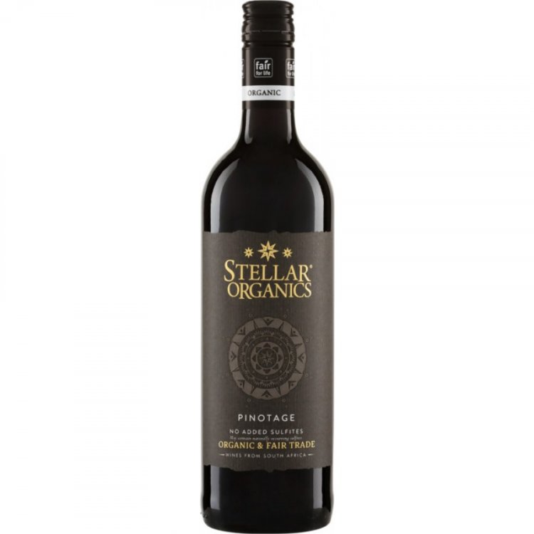 Stellar Pinotage W.O. Western Cape ohne SO2-Zusatz Stellar Organics 2023