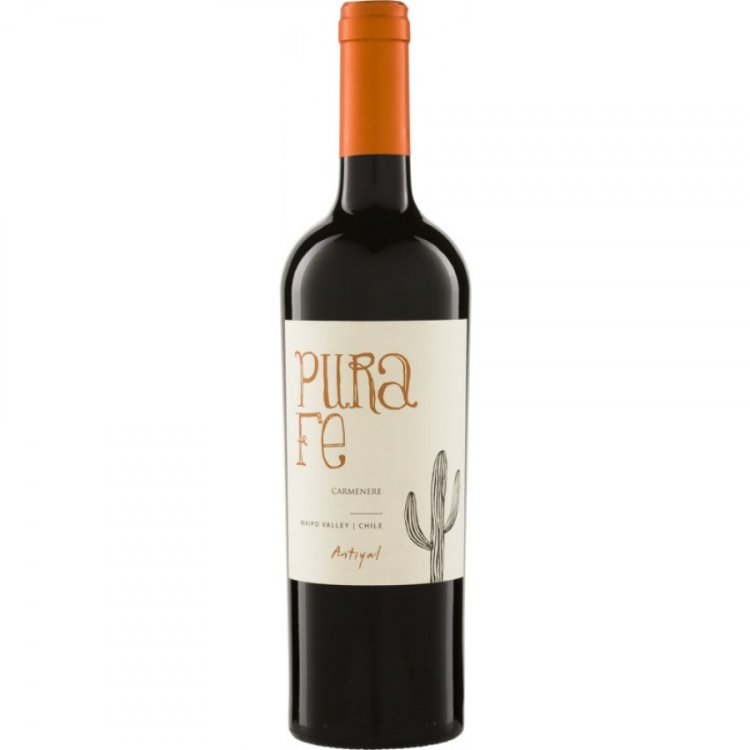 Pura Fe Carménère Valle del Maipo 2018 - Antiyal