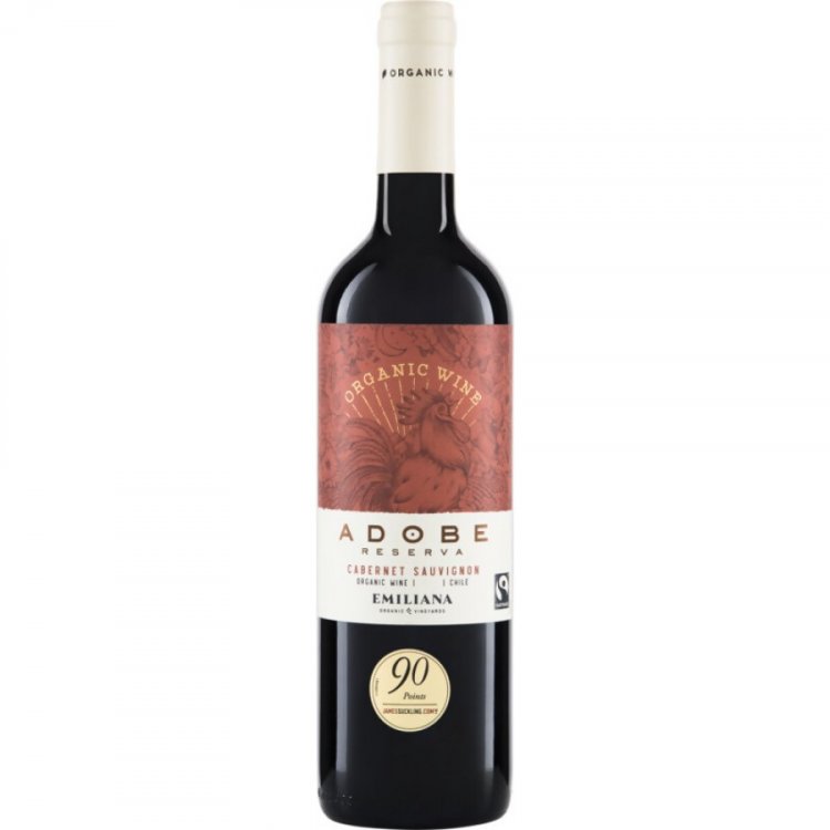 Adobe Cabernet Sauvignon Reserva D.O. Valle de Central Emiliana 2021 - Emiliana Organic Vineyards