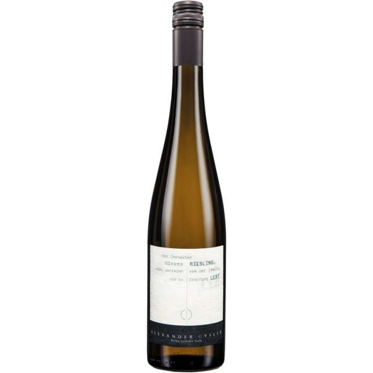 Gysler Riesling Natur Rheinhessen 2018 - Alexander Gysler