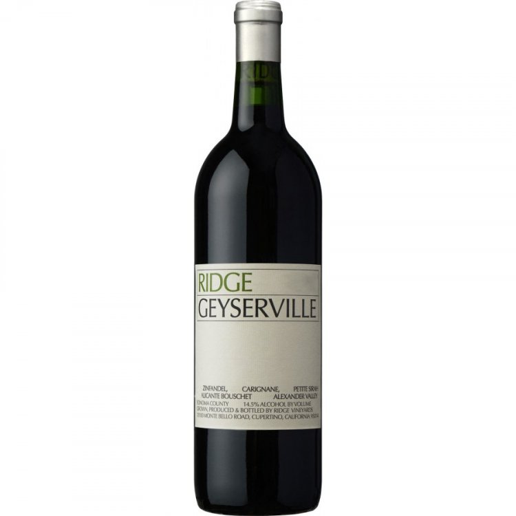 Geyserville Zinfandel 2018 - Ridge Estate