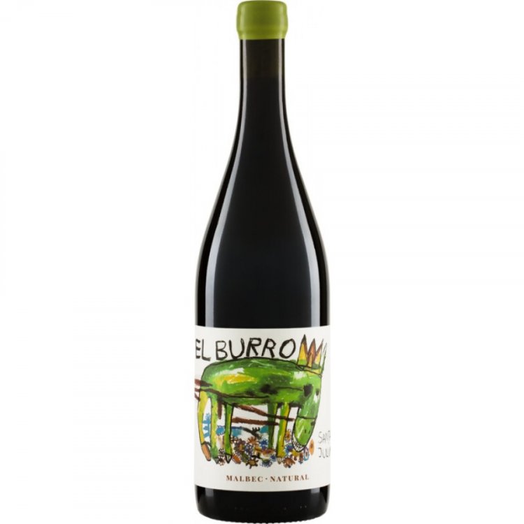 El Burro Natural Malbec Mendoza ohne SO2-Zusatz Santa Julia 2023